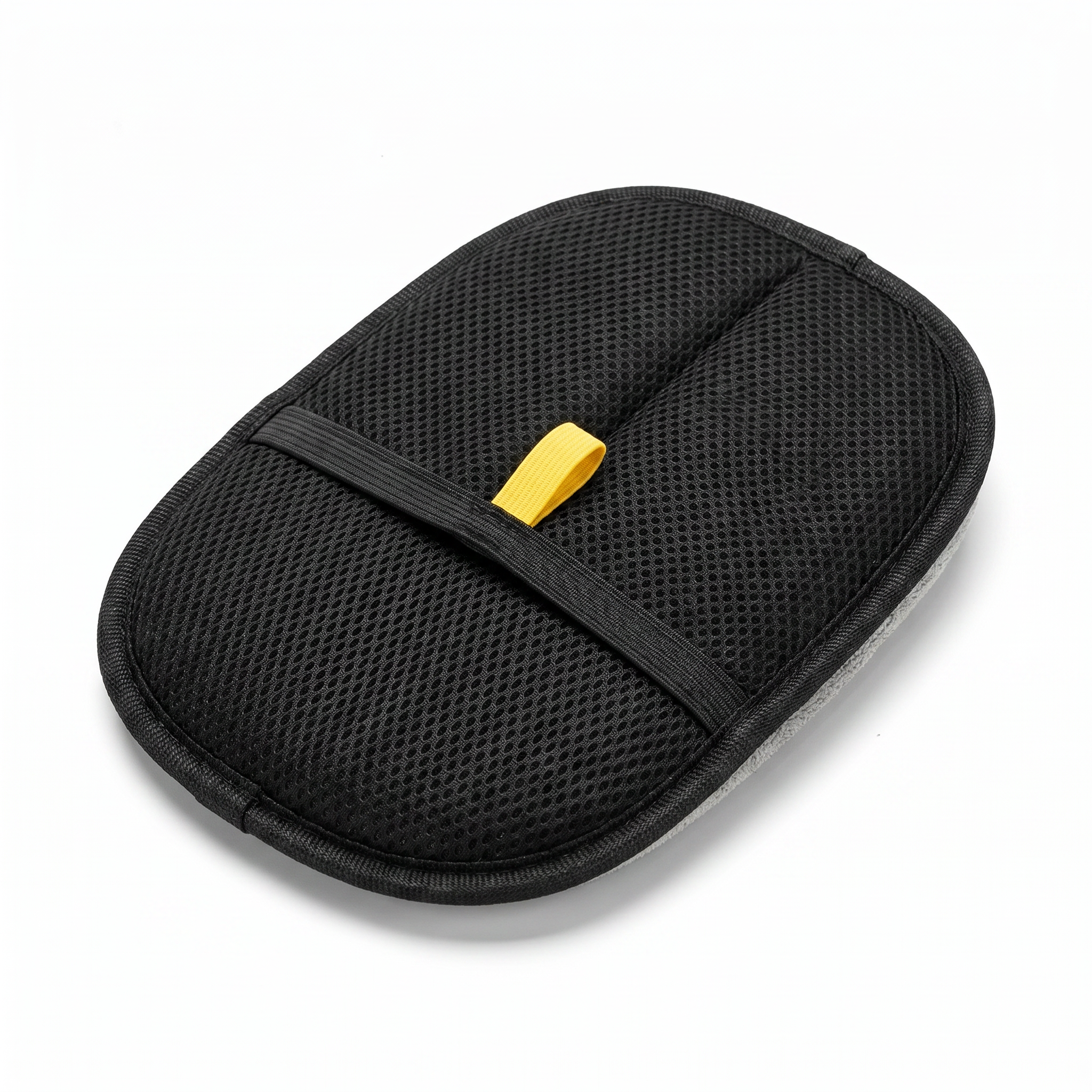 Pet hair removal mitt - studio shot